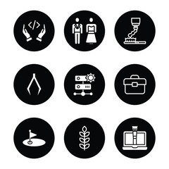 Fototapeta premium Set of icons in trendy line style. Business, ecommerce, finance, accounting. Big set Icons collection. Vector illustration.