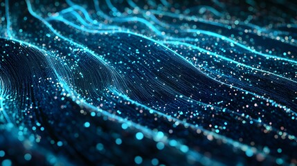 Abstract Digital Landscape