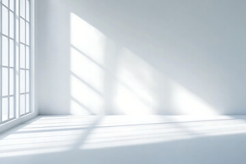 Obraz premium empty white room