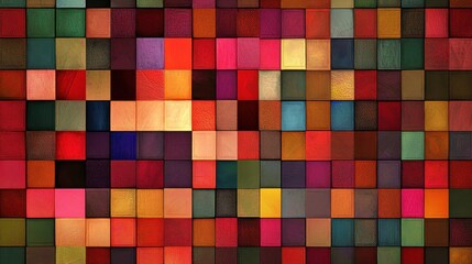 Colorful Tile Pattern for Creative Projects