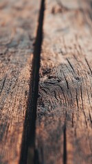 Fototapeta premium Mocha mousse wood grain with a matte finish evokes a minimalist aesthetic