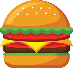 hamburger clipart art,  hamburger vector, hamburger vector illustration, hamburger vector images, hamburger vector icon ,  hamburger  illustration 