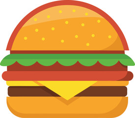 hamburger clipart art,  hamburger vector, hamburger vector illustration, hamburger vector images, hamburger vector icon ,  hamburger  illustration 