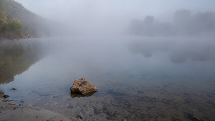 fog over the river