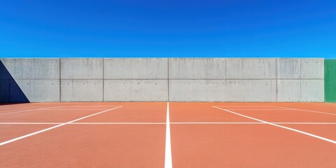 outdoor tennis court 
