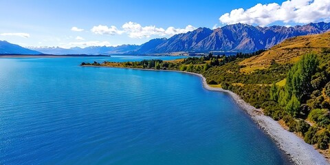 Naklejka premium new zealand, travel 