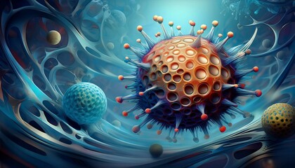 3d rendered illustration of bacteria