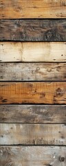 Weathered Wooden Wall Panels