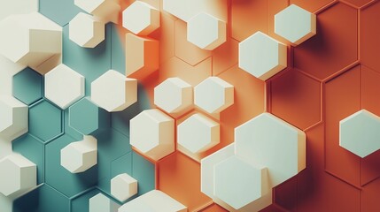 Geometric shapes inspired by molecular structures