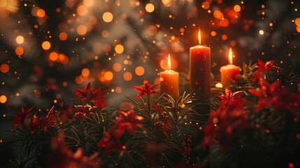 Illustration of a market chart with business data graph and stock statistics hologram visualization