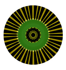 Rounded color optical illusion