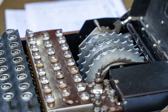 German Enigma machine encryption device from World War II