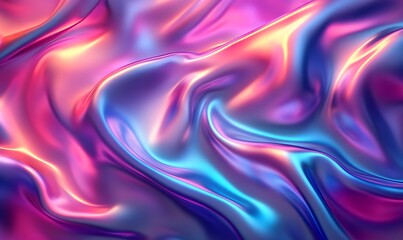 Obraz premium Abstract Texture with Polarization and Bright, Colorful Holographic Stains