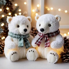 christmas teddy bears