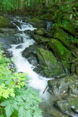 Bieszczady - wodospad Hylaty - lato © Sebastian