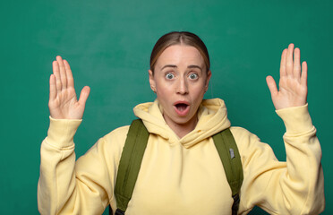 holding an object with both hands, showing, offering or advertising an object