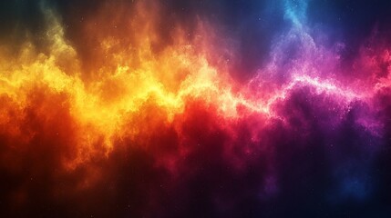 Cosmic Nebula: A Symphony of Colors in the Universe
