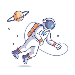 space walk tether vector icon, space walk tether vector illustration - simple illustration of space walk tether, perfect for logos,and space walk tether -themed designs.