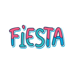  fiesta text vector icon, fiesta text vector illustration-simple illustration of fiesta text, perfect for logos,and fiesta text-themed designs.