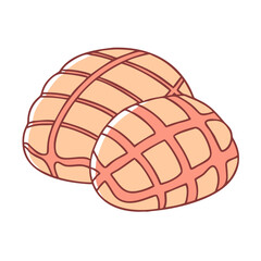 mexican bread pan dulce vector icon, mexican bread pan dulce vector illustration-simple illustration of mexican bread pan dulce, perfect for logos,and mexican bread pan dulce-themed designs.