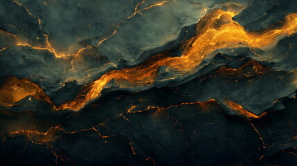 Fototapeta premium Abstract textures. Burning Effect adds flame effe_002