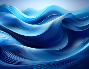 Fototapeta premium soft navy blue wave background