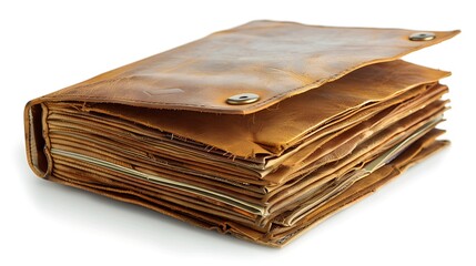 A folder isolated on white background