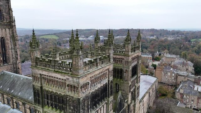 Explore the majestic rooftops of Durham's historical architecture