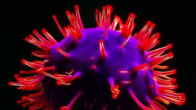 Microscopic View of a Virus: A Close-Up on Viral Structure and Pathogenicity