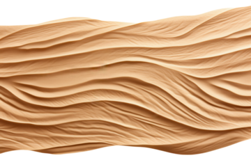 Decorative wall panel featuring textured wavy design in neutral tones for modern interior decor