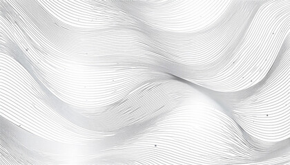 abstract light gray and white line curve smooth modern wave texture with space background  illustration