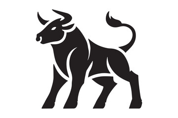 Bull silhouette
