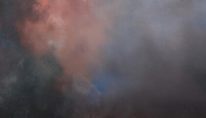 Striking Abstract Painting Showcasing a Dim Gray, Old Lavender and Rosy Brown Textured Background with Galactic Space Elements