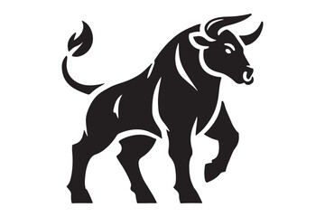 Bull silhouette
