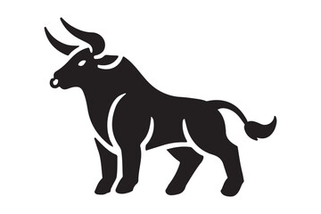 Bull silhouette