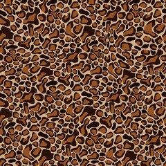Seamless repeating pattern leopard style, print of leopard skin for clothes.