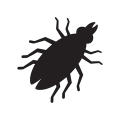 lice icon illustration design template