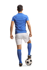 Rear view shot of a football player © Ljupco Smokovski