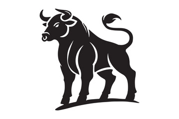 Bull silhouette