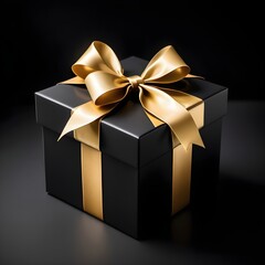 golden gift box