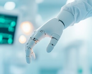 Cutting-Edge Robotic Surgery Advanced Medical Technology in a Modern Operating Room