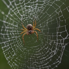 Tiny Spider on a Web