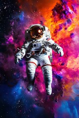 astronaut in space 