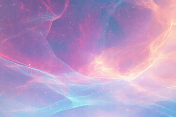 Ethereal abstract background with soft colors and flowing textures