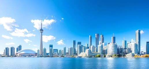  Sunny Toronto Skyline, Lake View © Saff