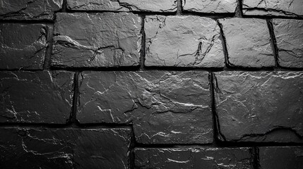Dark gray stone wall texture background.