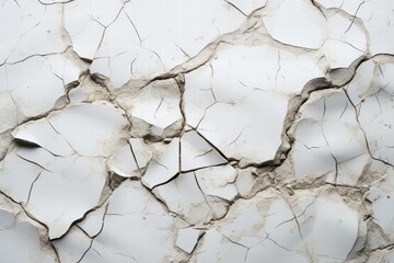 Cracked surface with intricate patterns reflecting age and wear in a dry environment
