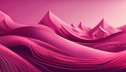 pink gradient heritage with blurry outlines