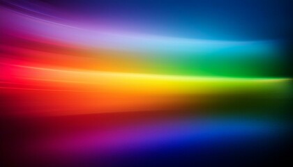 gradient rainbow coloured blurred history