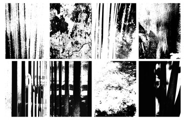 grunge texture set